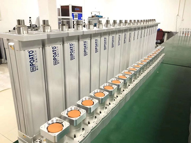 伺服行星减速机广泛应用在伺服电动缸上 伺服行星减速机广泛应用在伺服电动缸上